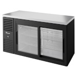 True TBR60-RISZ1-L-B-11-1 - Back Bar Cooler, two-section, 60